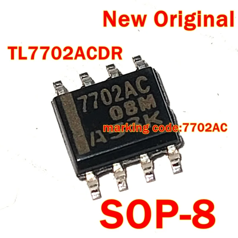 

1pcs to 100pcs TL7702ACDR TL7702ACD SOP-8 New Original marking code:7702AC SUPPLY-VOLTAGE SUPERVISORS