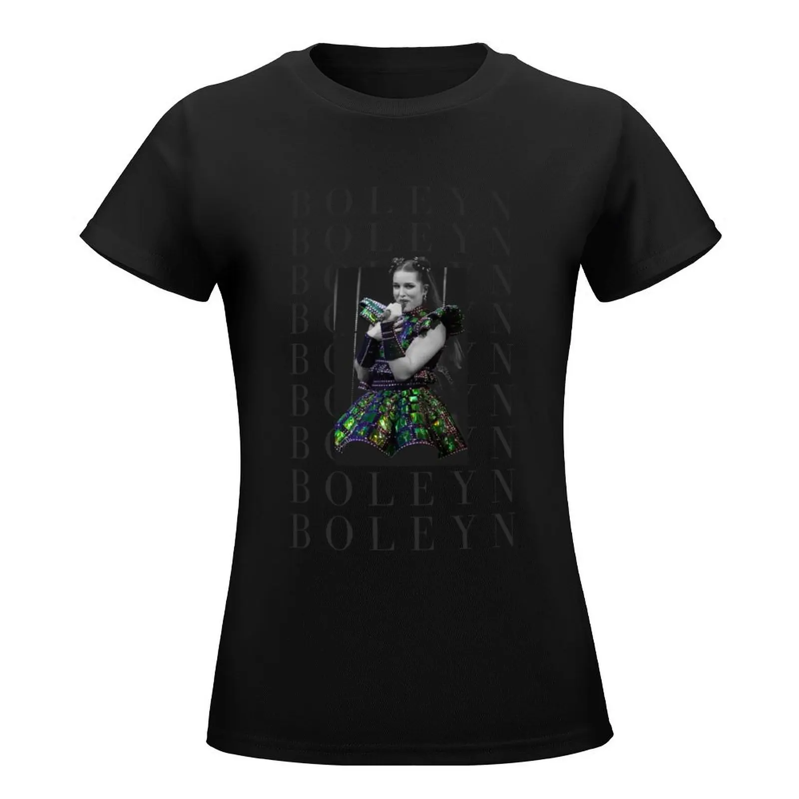 BOLEYN: Laura Dawn Pyatt design T-Shirt sublime customizeds anime clothes Women's tee shirt