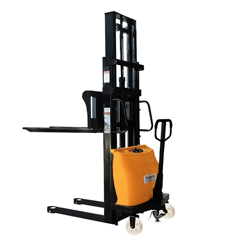 

Customized Factory Directly Sale Hot Sale High Quality Semi Electric Stacker Electric High Lifter Semi Electric Pallet Stacker