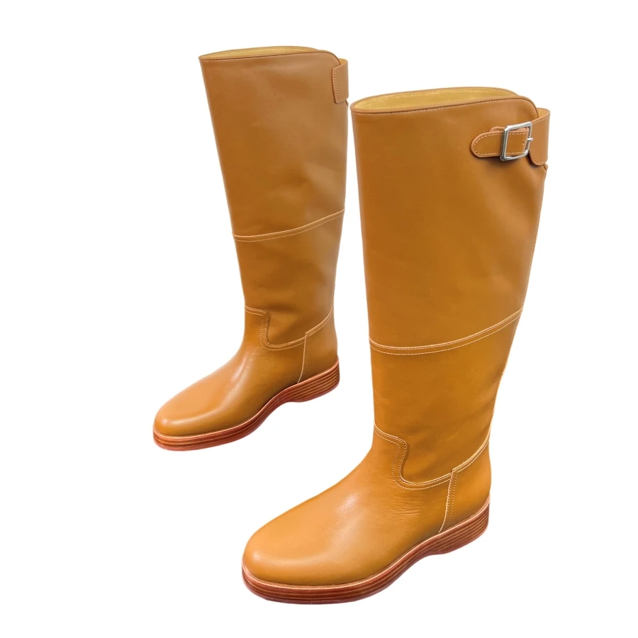 Botas de Cuero Rojas – Estilo Atrevido, Moderno y a la Moda o Botas Azules – Diseño Clásico y Moderno Versátil AL1738