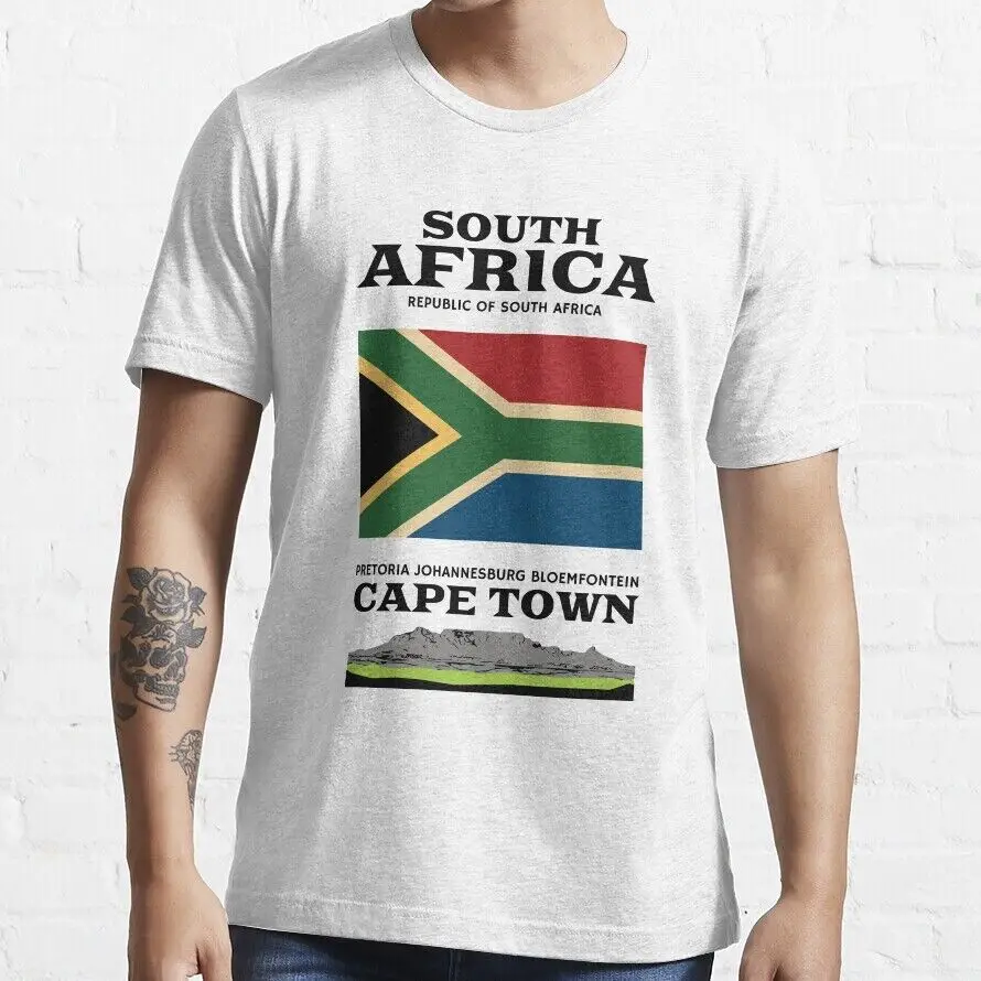 Take A Trip To South Africa Essential    Anime Graphic T-shirts unisex Short Sleeve  100%Cotton