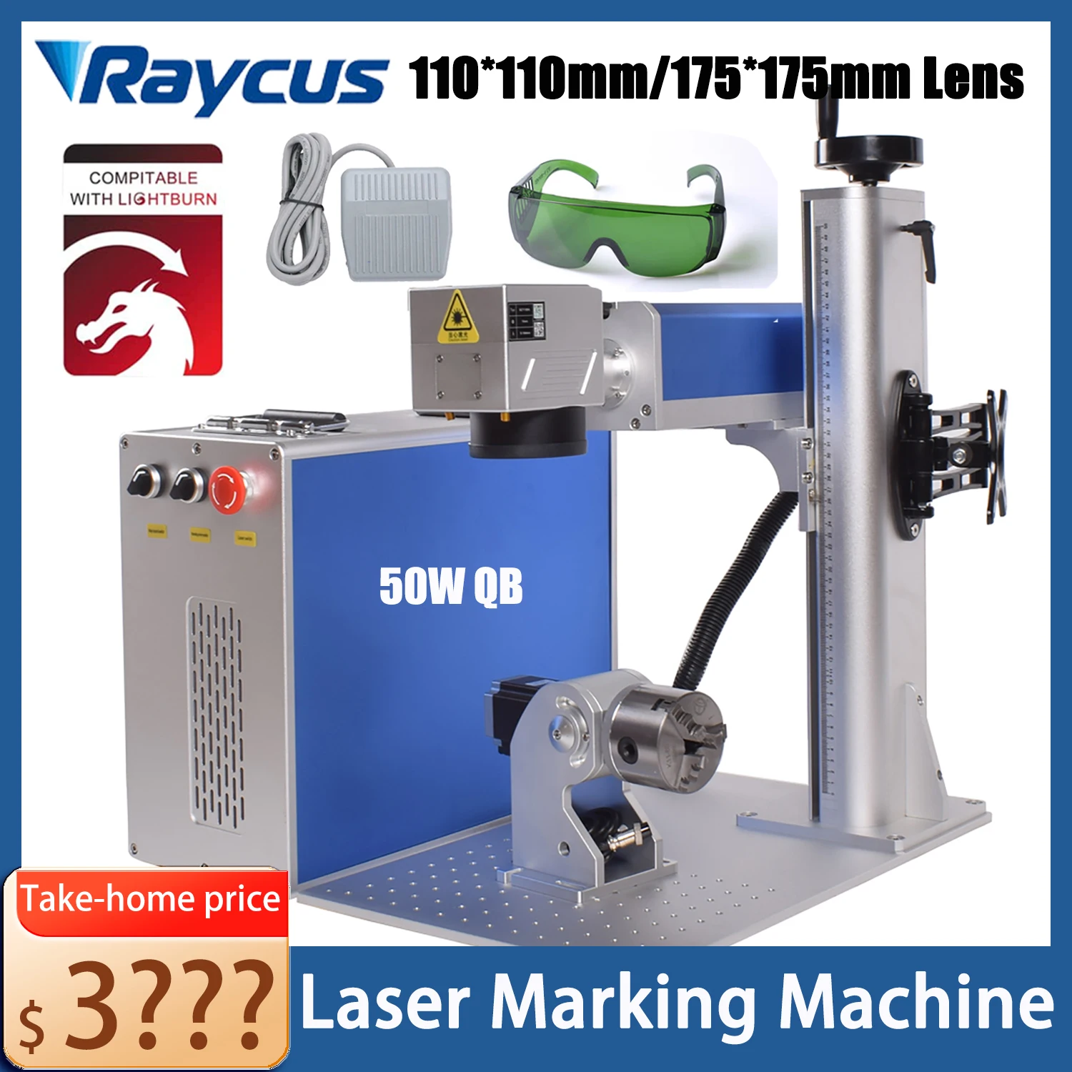 50W Qb Fiber Laser …