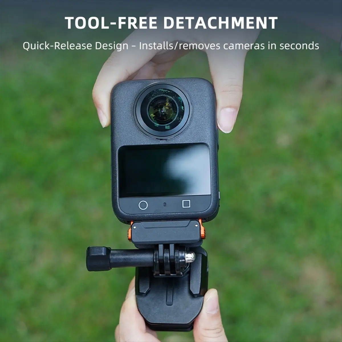 

M85K Motorcycle Windshield Action Camera Mount Clip for Action 5 Pro / 360 Action Camera Accessories