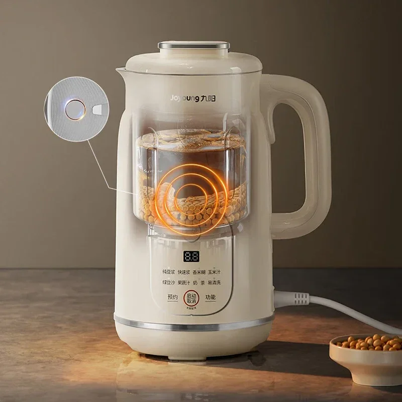 Joyoung-Machine à Lait de Soja Électrique Ju479 en Acier Inoxydable, Mélangeur de Soja Sans Filtre, Machine à Casser les Murs, 220V, 1L, SION L