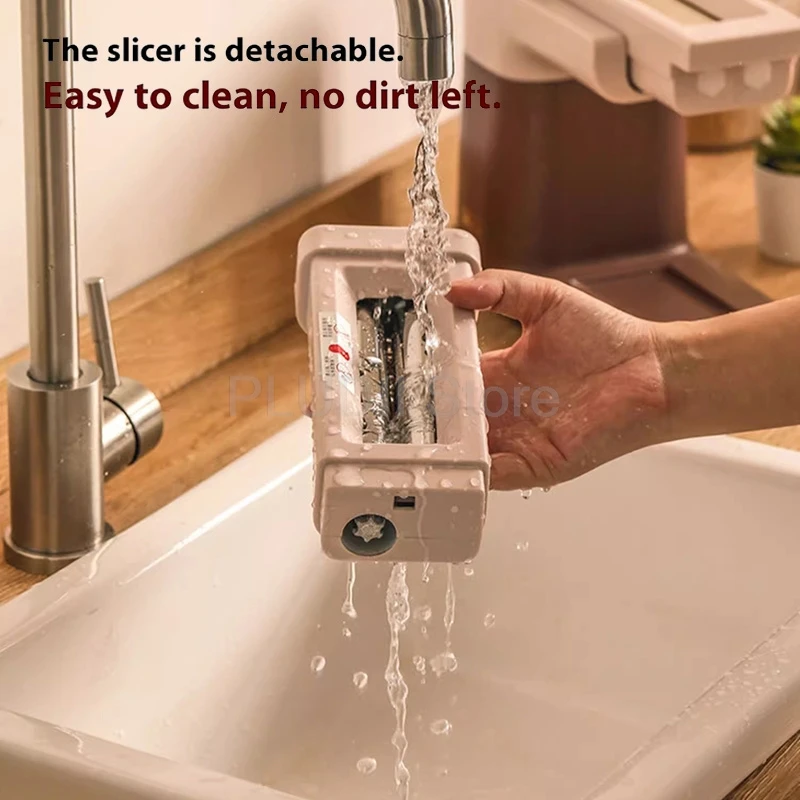 ماكينة صنع المعكرونة الأوتوماتيكية 220 فولت 3 إعدادات سمك 2 أوضاع قطع 100 وات ماكينة صنع المعكرونة البنية لأغلفة زلابية المعكرونة