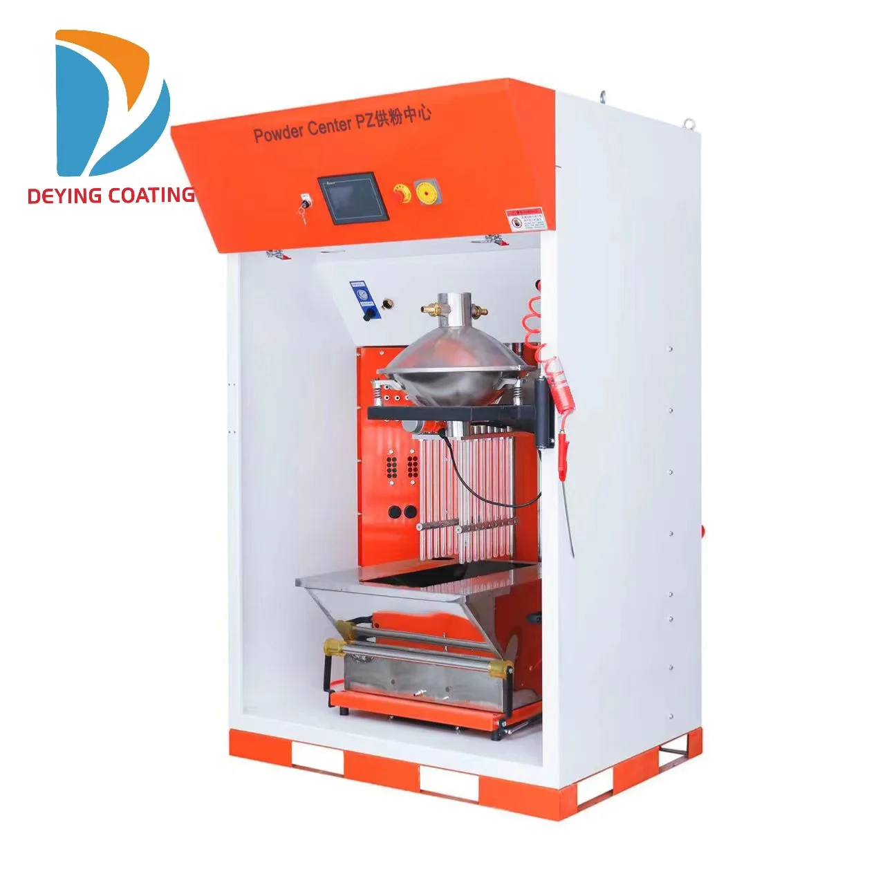 Powder Coating Line High Efficiency Powder Feeding Center Machine Equipment For Metal Coating