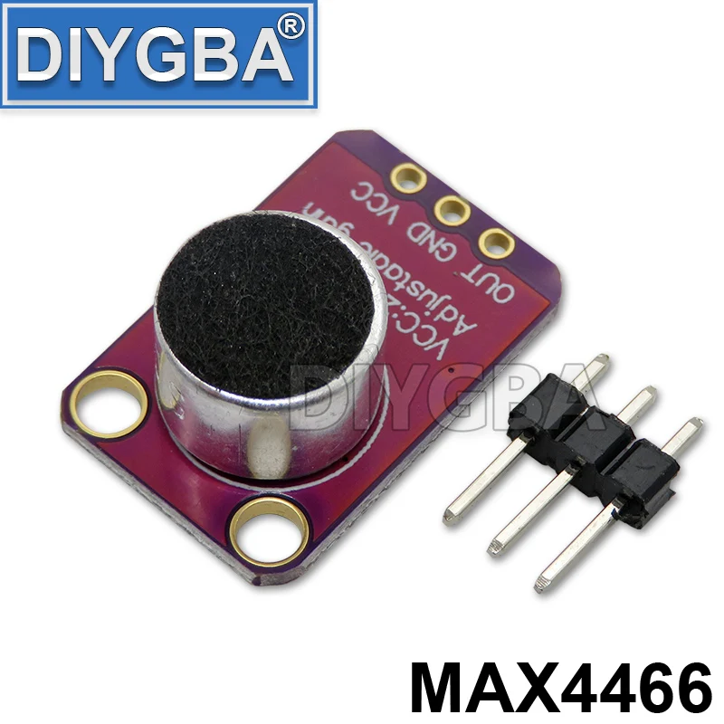 MAX4466 Sound Sensor Module MAX9814 Sound Control Sensor KY-037 Switch Detection Whistle Switch Microphone Amplifier For Arduino