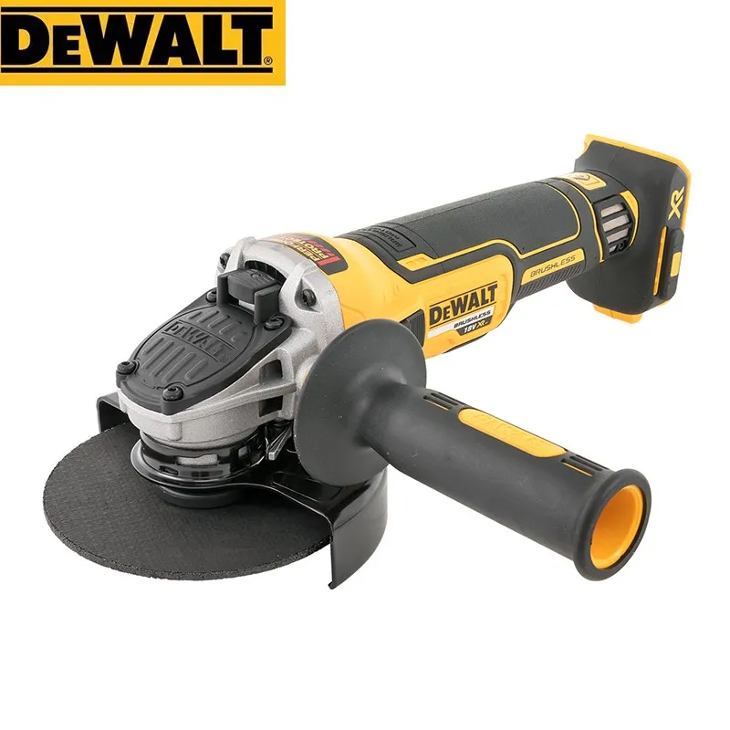 Угловая шлифовальная машина DEWALT 125 мм DCG405, бесщеточная магнитная подвеска для резки металла, зарядная угловая шлифовальная машина 4-1/2 дюйма