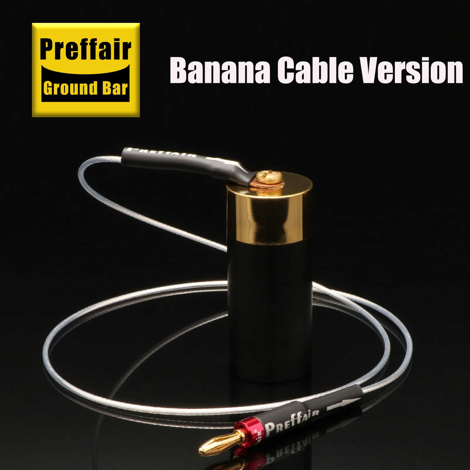 High-end Ground Loop Noise Isolator GND Electron Black Hole HiFi Audio Eliminate Static Electricity Power Purifier Electronic