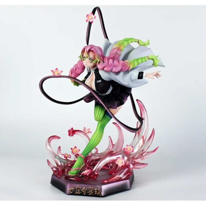 Demon Slayer Anime Figure Kanroji Mitsuri Figure Kochou Shinobu Iguro Obanai Tokitou Muichirou Figurine Toys