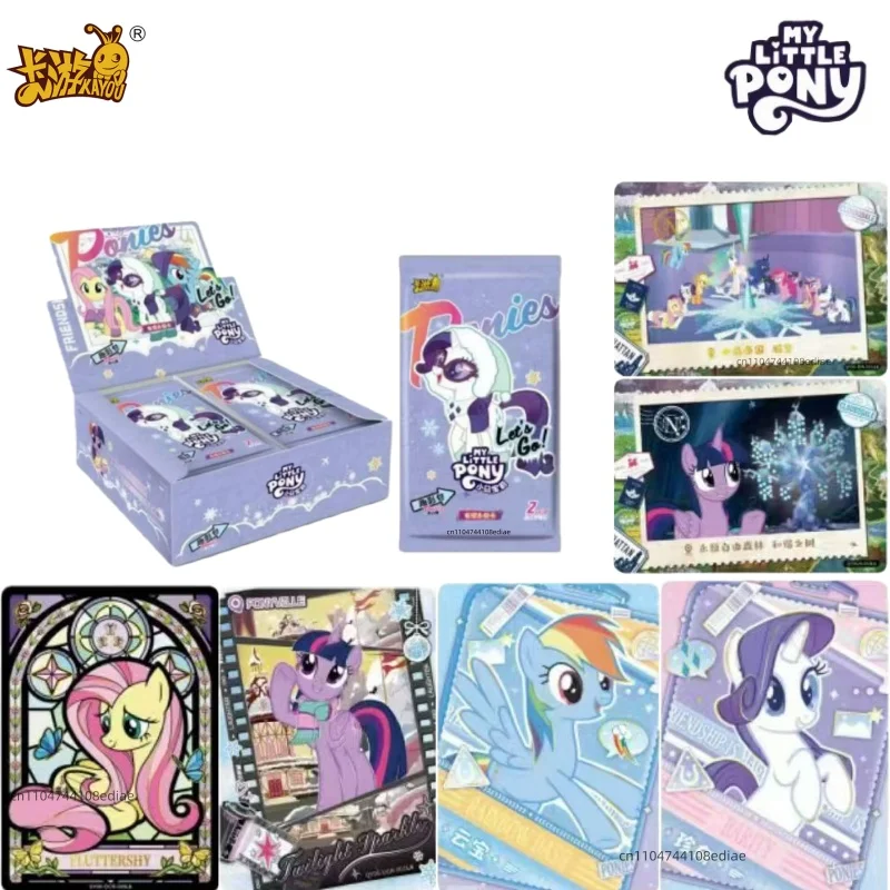 

KAYOU New My Little Pony Series Friendship Forever Card Authentic Fun-filled Card Collectible Card Anime Merchandise Gift
