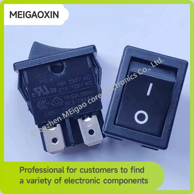 1~5pcs/lot Ship type power switch R9D8 quad 21A high current silver touch 15*21mm