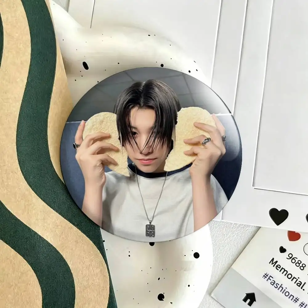 HOT lngshot LOUIS Laser Badge Creative Pins Brooch for Bag Clothes Hat Decor Gifts Fans Collect