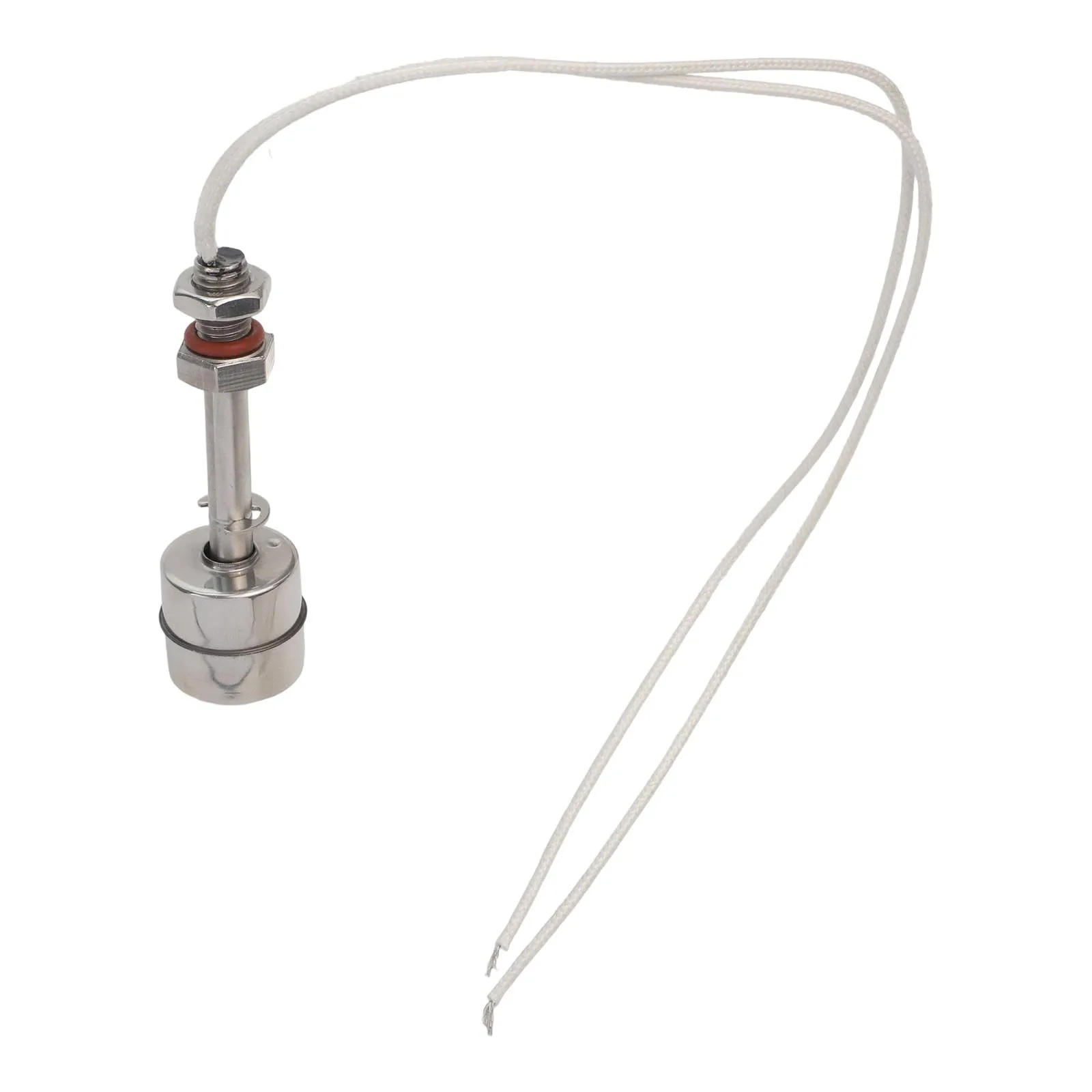 2PCS Stainless Steel Float Switch Water Level Sensor Water Level Regulator 75mm 50W 0-220VDC/AC For Automatic Irrigation Systems
