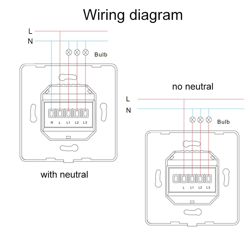 ZigBee 3,0 interruptor de botón inteligente No requiere neutro configuración 2MQTT aplicación Tuya Control de voz funciona con Alexa Google Home 2/3 vías