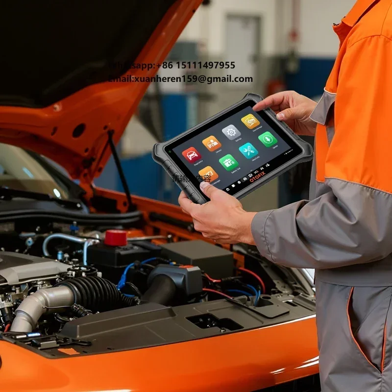 Professional Otofix D1 Pros2 Full System Diagnostic ECU Coding  VAG Guided Flash Hidden Functions vehicle Diagnostic Scanner