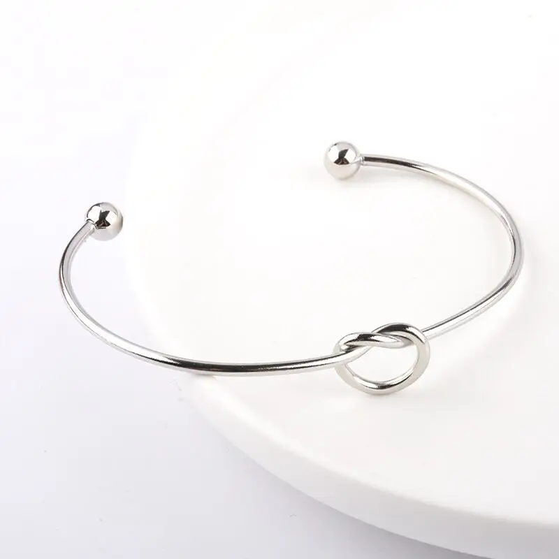 Fashion Silver Color Gold Stainless Steel Women  Chain Bracelet Jewelry Gift