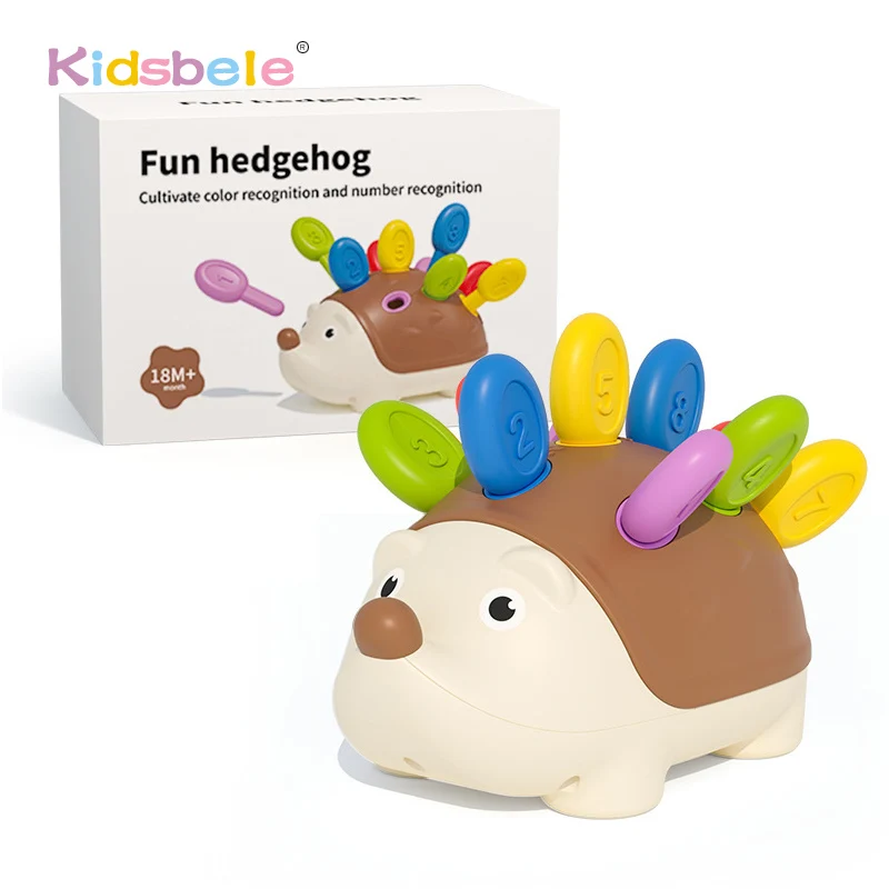 

Hedgehog Toy Counting Skill Color Matching Baby Sensory Fine Motor Skills Developmental Toys