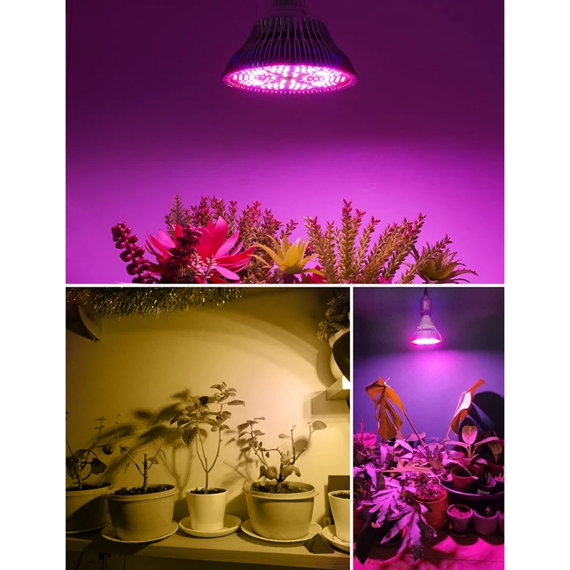 New 300W LED Plant Light Bulb E27 Growth Full Spectrum Greenhouse Plants Lighting Flower Lamp Hydroponic