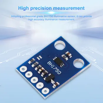 GY-302 BH1750 Light Intensity Sensor BH1750FVI Digital Optical Intensity Illumination Board I2C Interface for Arduino