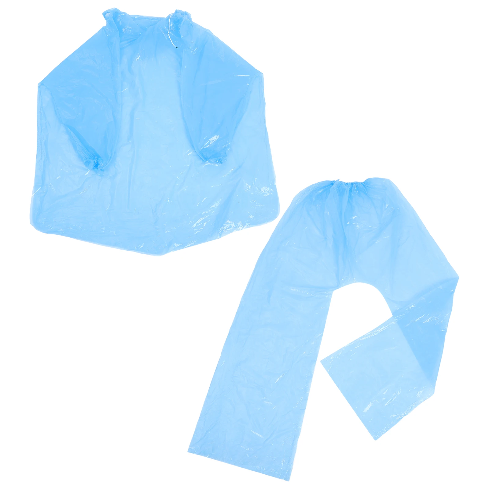

Raincoat Pants Set Adult Durable Poncho Waterproof Cycling Outdoor Travel Friendly Lightweight Packable One Size Fits Most Arms