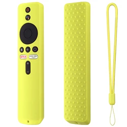 Pokrywa silikonowa dla Xiaomi Mi TV Stick 4K 2022 obudowa na pilota antypoślizgowa, odporna na wstrząsy zdalne Luminous pokrywa wymiana Case