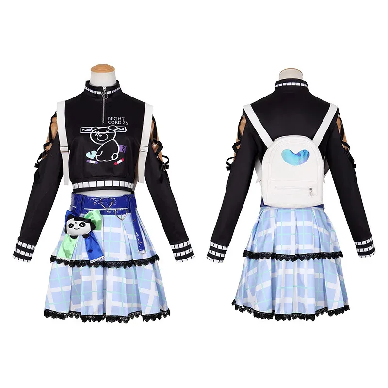 Project Sekai Colorful 25-ji костюмы для косплея парик Asahina Mafuyu Mizuki Yoisaki Kanade Shinonome Ena аниме Cos женский костюм сумка