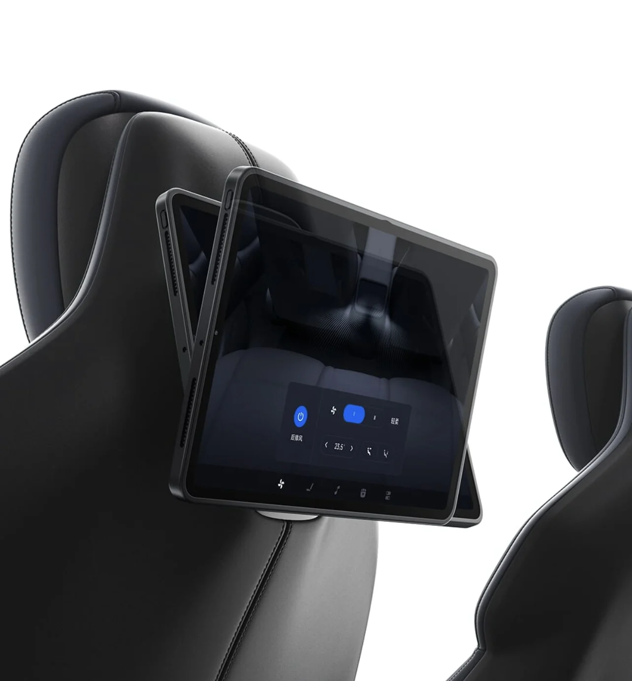 Car Tablet Holder for Xiaomi SU7 YU7, Adhesive Seat Back Mount Kit, Rear Seat Entertainment Bracket, Official Genuine Car Access