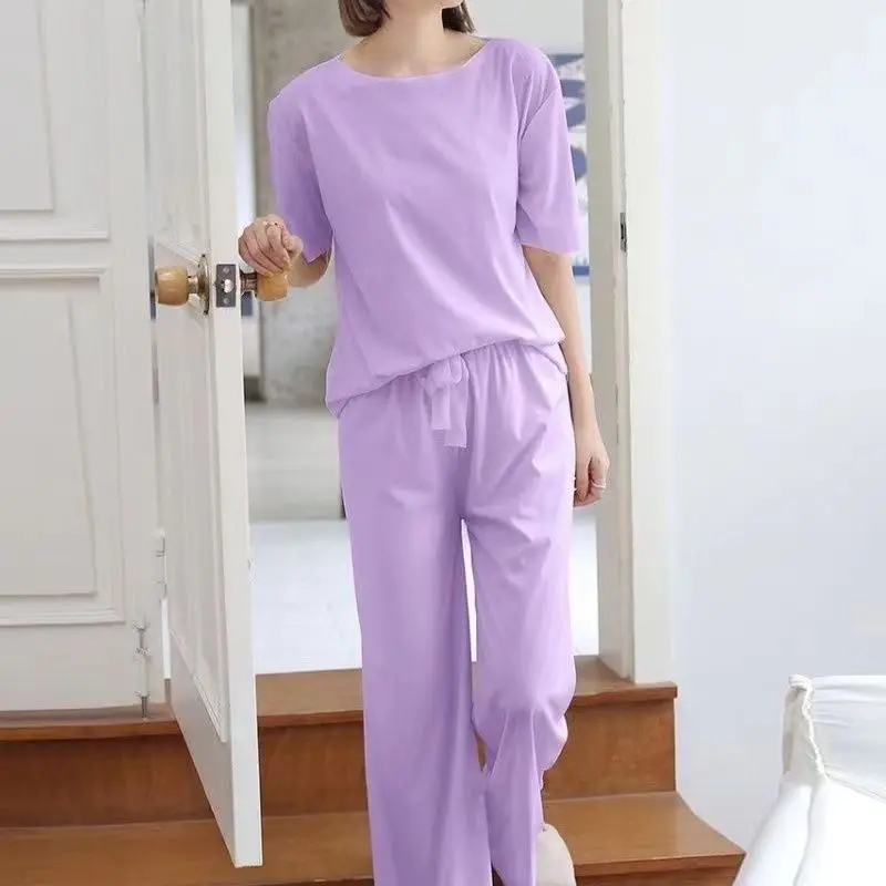 Autumn Winter Warm Flannel Fleecing Women Pyjamas Sets Thick Coral Velvet Long Sleeve Cartoon Sleepwear Thin Flannel Pajamas Set