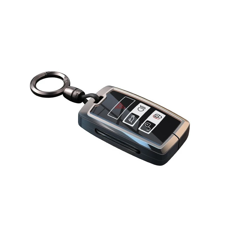 

Zinc Alloy Key Cover Case for Land Rover Evoque/Defender 110/Range Rover/Discovery Sport/Discovery 5/4/Velar - Key Fob Shell