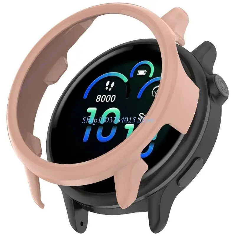 R6FF Case Smartwatch Protective Cover Coverage Bumper for Watch 6 45mm
