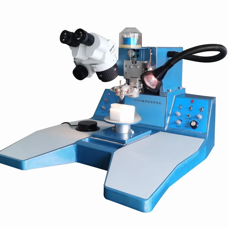 Heavy wire bonder Ultrasonic Aluminium Wire Manual Bonding Machine semiconductor devices laboratory uses wire bonder