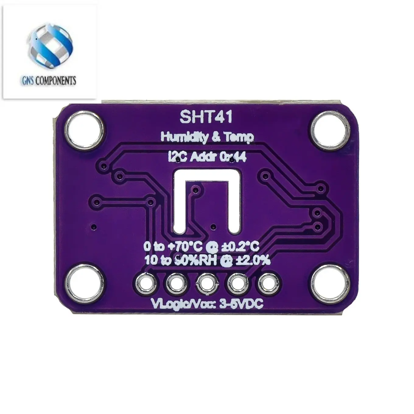 Modul Sensor suhu dan kelembaban SHT40 SHT41 untuk Port QWIIC