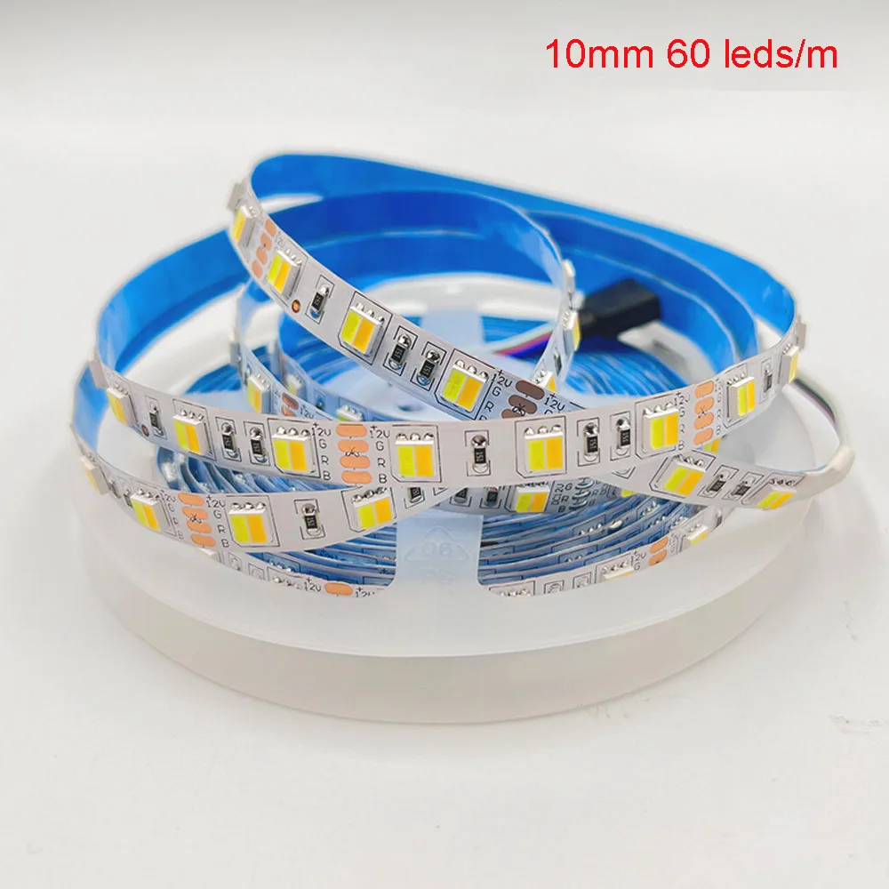 5m 12V 24V 5050 5025 CCT 2700K -6500K LED Strip Three Color Temperature Warm White White Natural White 120 leds/m 60 leds/m Home