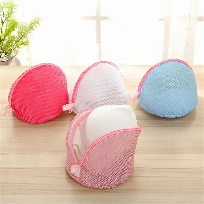 Bra Laundry Bag Zippered Underwear Socks Protect Mesh Household Home Storage Washing Bag Organization