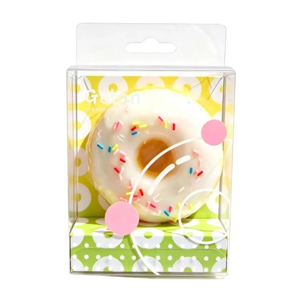 Donut Shape Donut Soap Handmade Multi-Color Bath Bombs Smooth Skin Friendly Essential Oil Bubble Bath Salt Balls