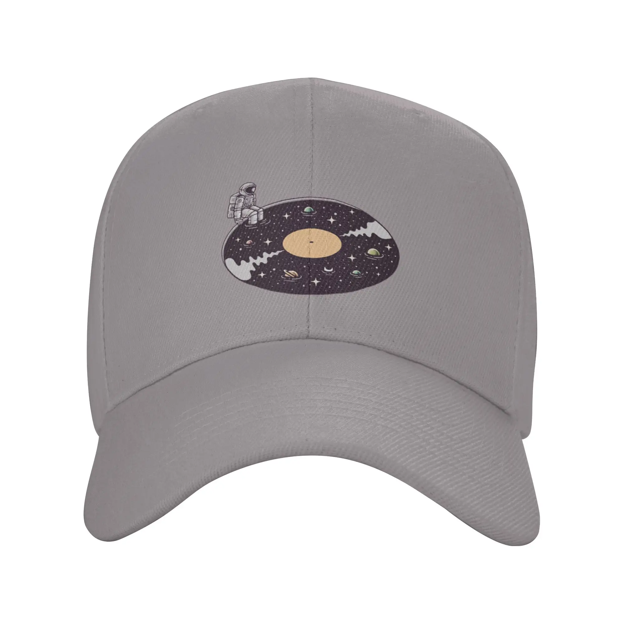 Cosmic Sound Trendy Baseball Cap Backpacking Metal Buckle Peaked Cap