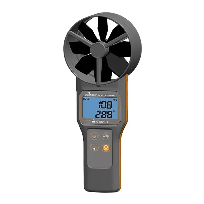 AZ89161 BT Air Flow Meter AZ-89161 Thermometer Anemometer Wind Speed & Air Volume Measuring Tester