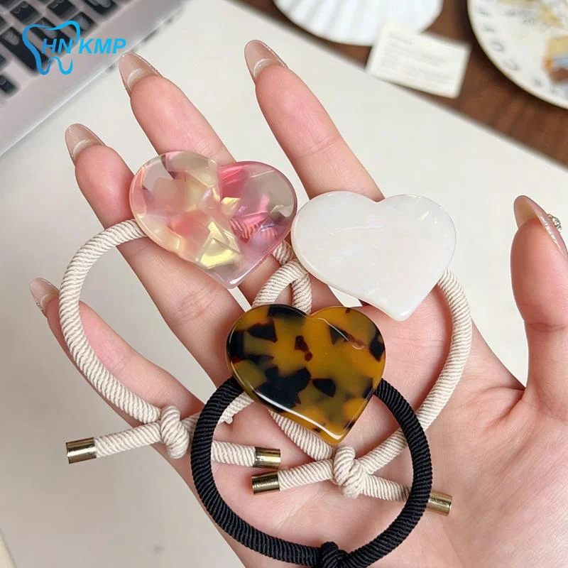 High Elasticity Durable Hair Rope Non-Hurt Cute Rubber Band For Ponytail And Thick Hair Elastic Hair Band Hair Accessories