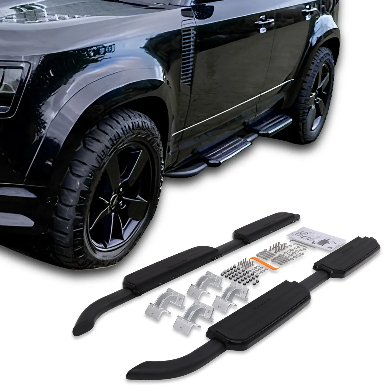 

Running Boards For Land Rover Defender 110 130 4-Door 2020-2025 Side Steps
