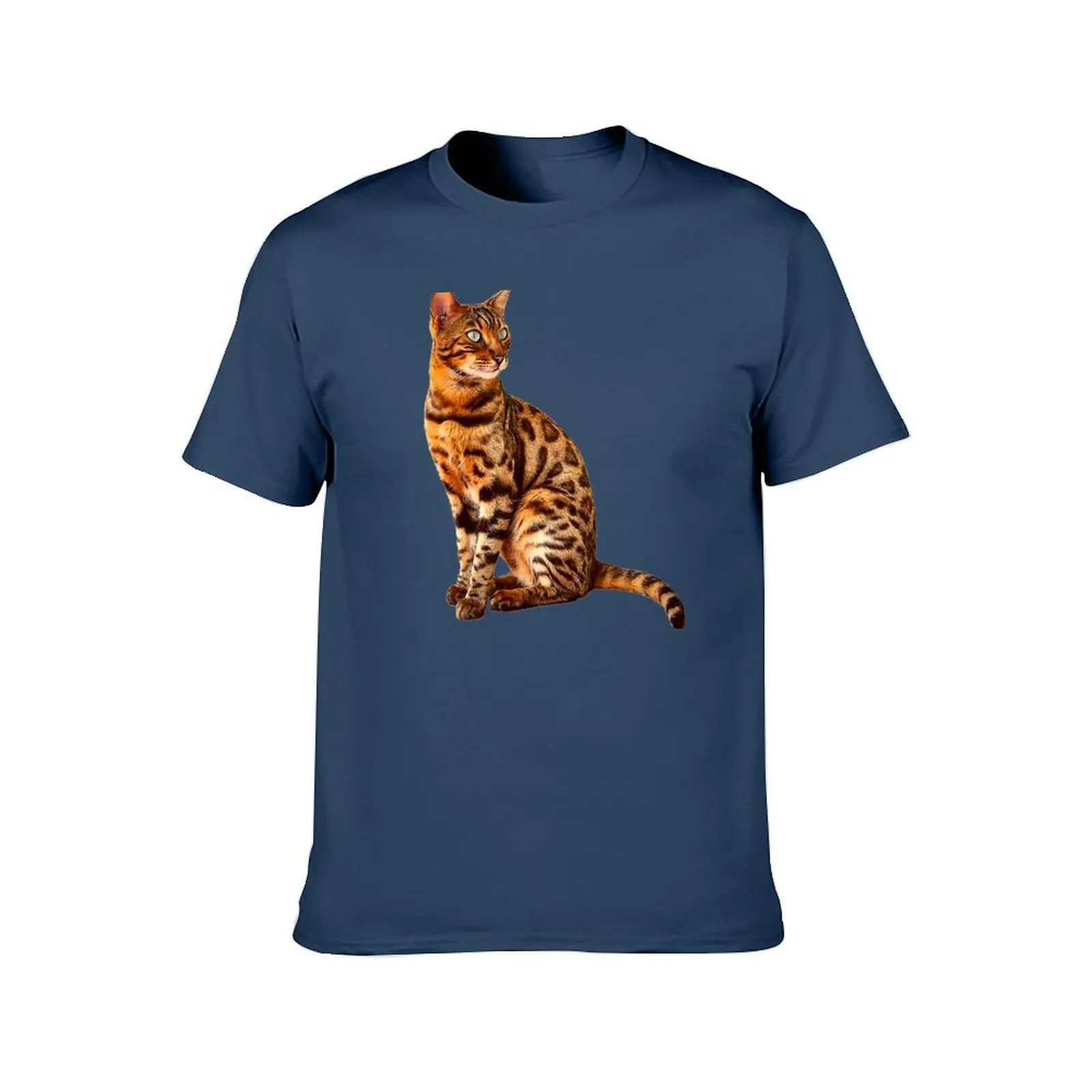Bengal Cat Kitten Amazing Leopard Cat T-Shirt t shirts for man cotton man graphic t shirt cotton t shirt man T-Shirt