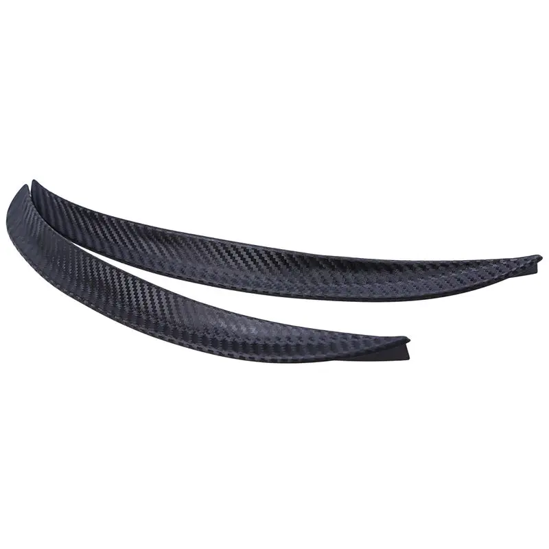 

Wheels Lip Fender Flares Carbon Fiber Color Universal 32cm Pair Car Accessories Trim Decoration Vehicle Eyebrow for Tesla ...