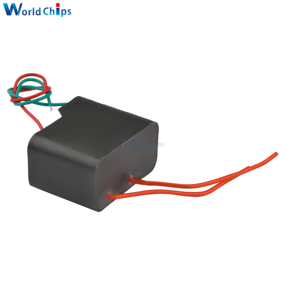 60KV High-voltage Generator Step up Ignition Coil DC3.7-6V Booster Ignition Coil Pulse Power Module Square Strong Arc Generator