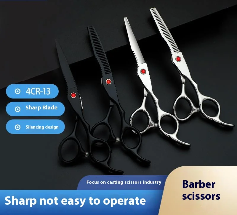 Professional Hair Scissors Thinning Shears Bang Trimmer Kit,Grade Stainless Steel for Home Use,Layering Texturizing DIY Tools