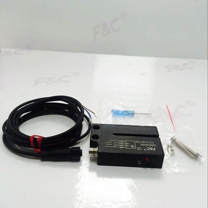 F&C FC-2100 smart label sensor for non-transparent label, metal label detection