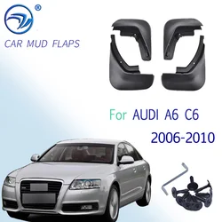 Car Mud Flaps For Audi A3 A4 A6 (8E 8P B6 B7 C6) Mudflaps Splash Guards Mud Flap Mudguards Fender Car Accessories