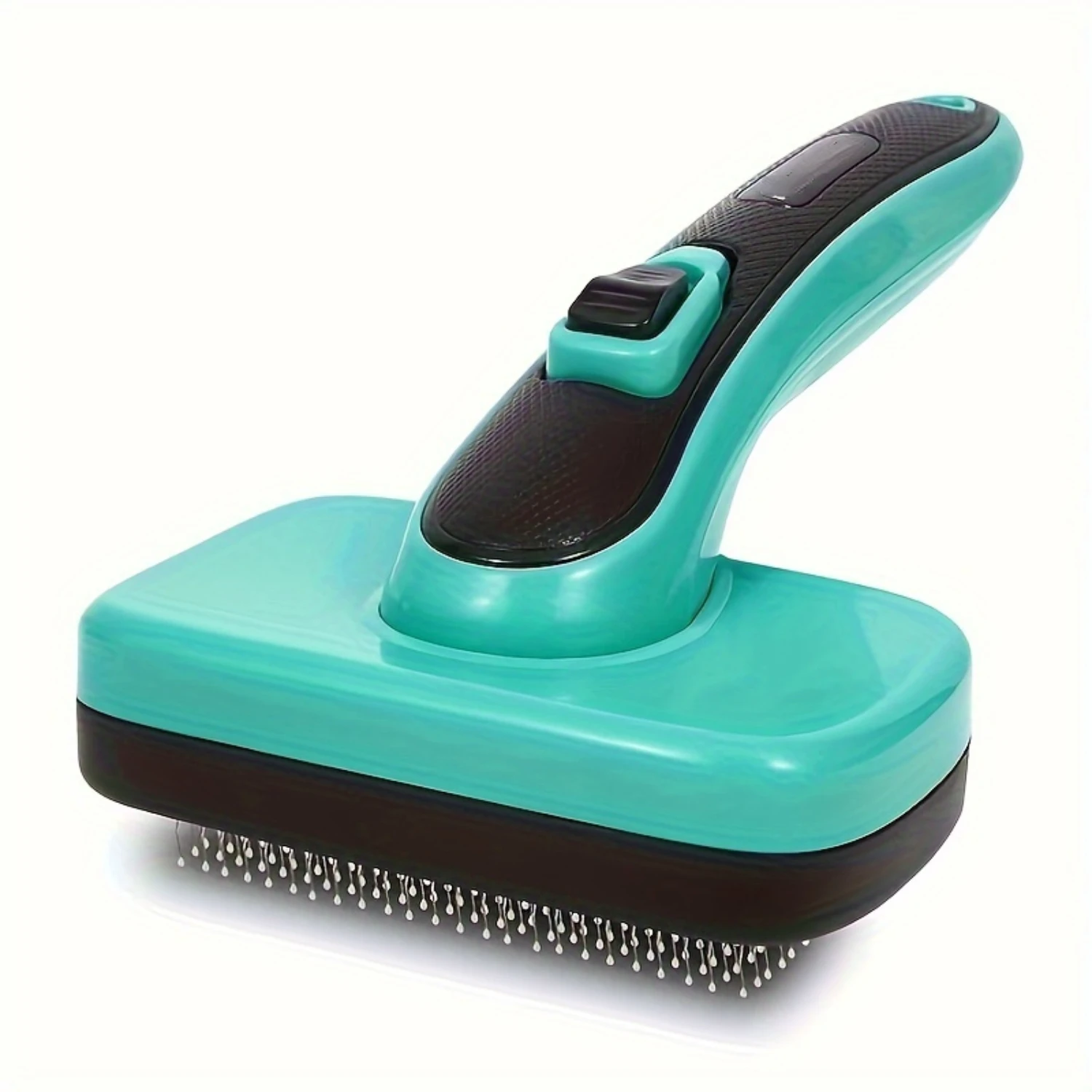 

Dog Grooming Tools, Self Cleaning Slicker Brush for Shedding & Grooming Short Long Haired Pets, Removes Loose Undercoat Mats Tan