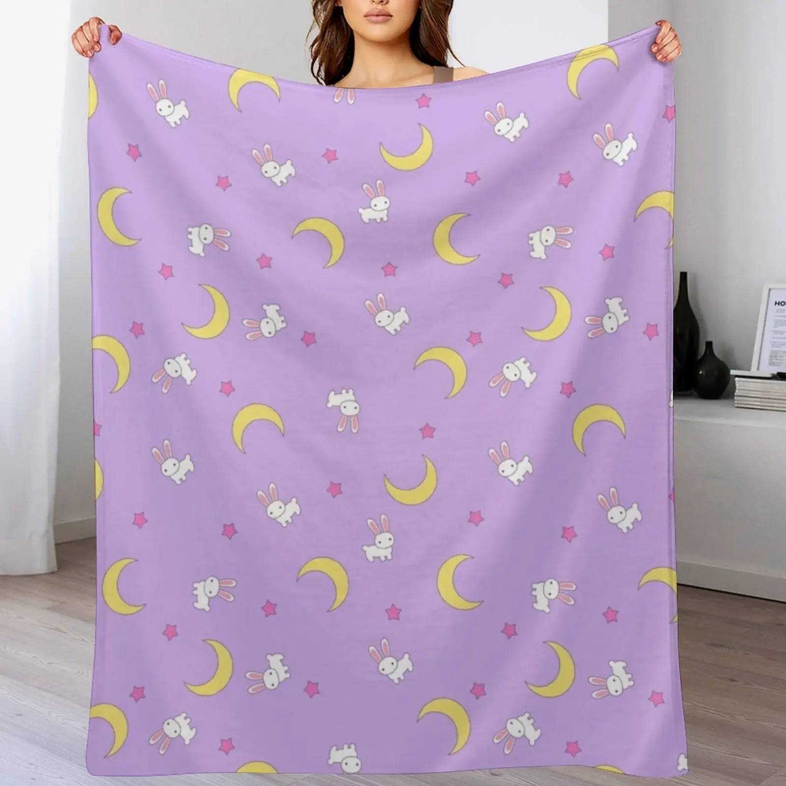 Usagi Throw Blanket Luxury Brand Vintage Blankets