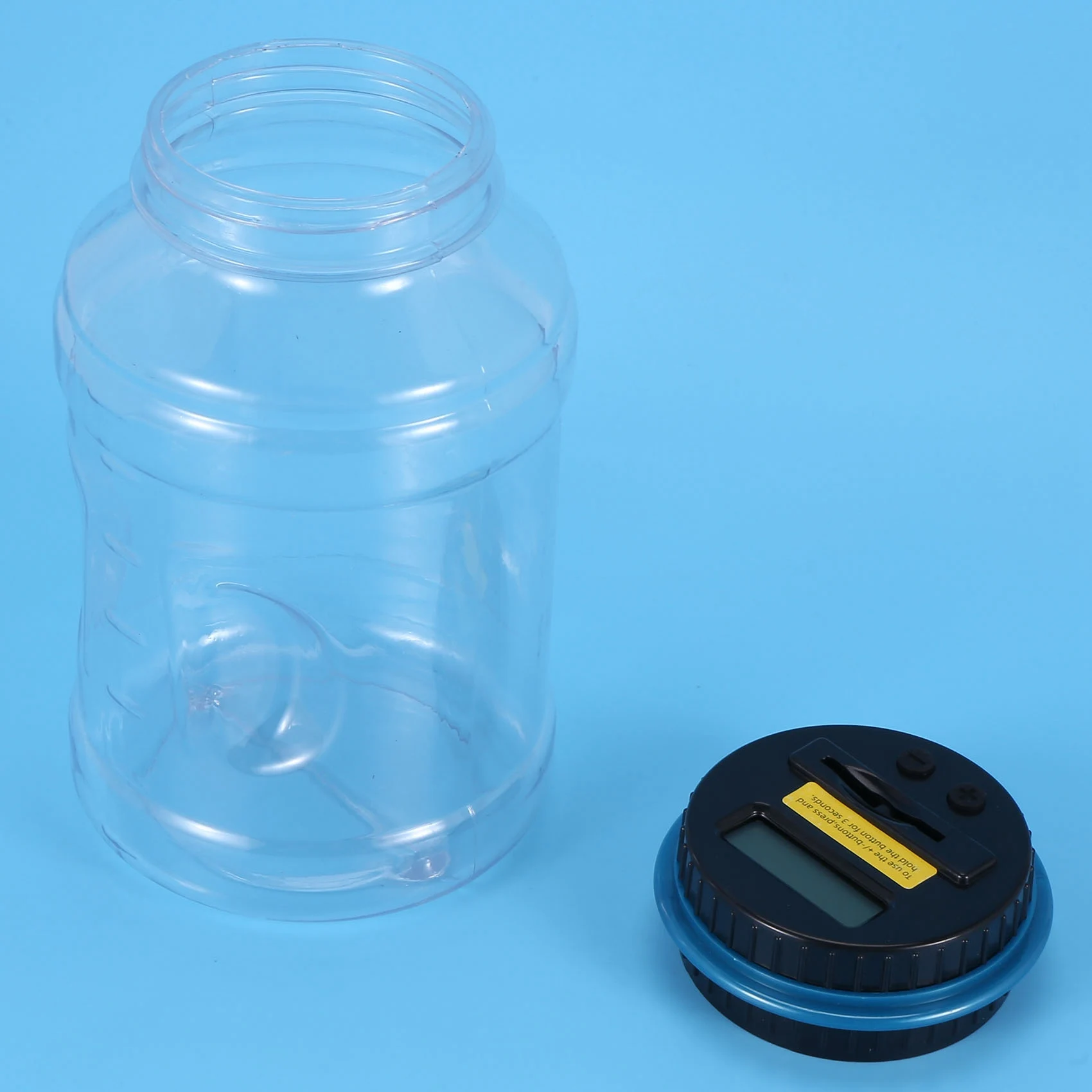 ABGN Electronic Digital Coin Counter Automatic Money Counting Jar Saving Piggy Bank