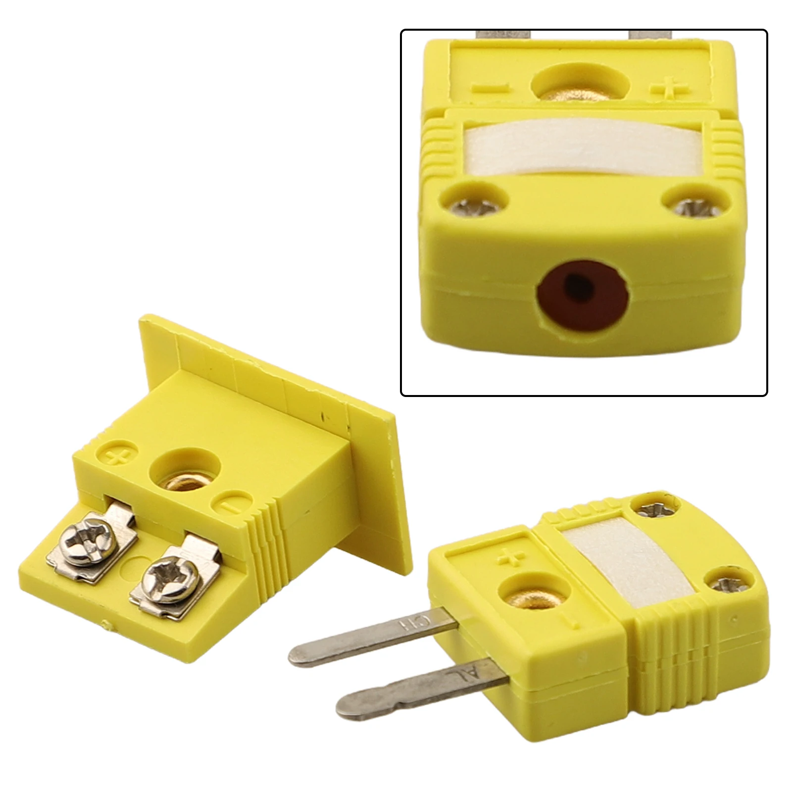 Temperature Testing Equipment 3.1 * 1.5cm High Reliability Quality Control Standards Connector For K Type Thermocouple